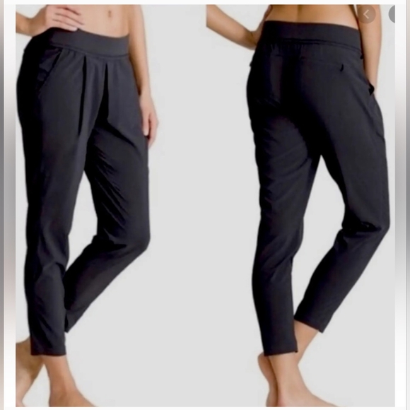 Athleta Interlude Ankle Pant Black Size 6 - Picture 2 of 15